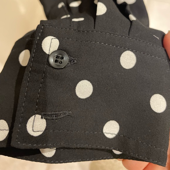 Polka Dot Blouse size M - Picture 2 of 7
